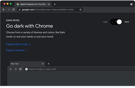 how to change dark mode in chrome pc