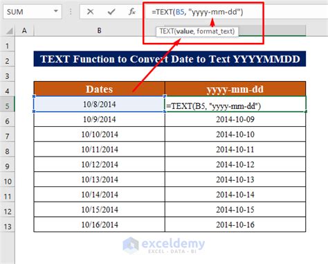 how to change date format from yyyymmdd to dd mm yyyy in excel