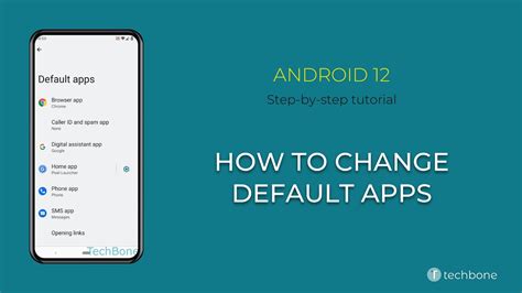 how to change default apps on android auto