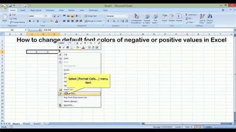 how to change default color in excel