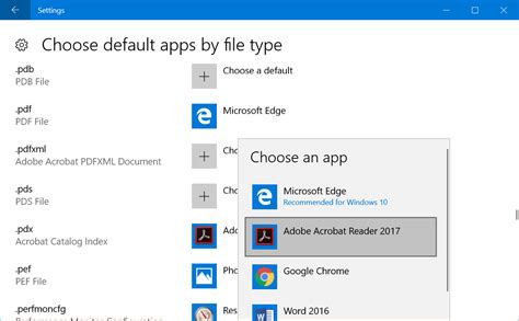 how to change default file open program in windows 10