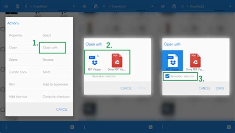 how to change default files app android
