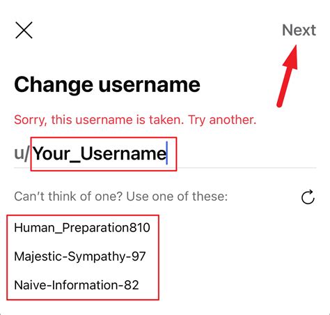 how to change default name on reddit