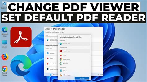 how to change default pdf viewer in phone