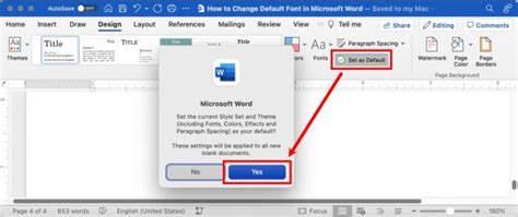 how to change default theme in word