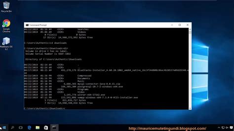 how to change directory in command prompt windows 10