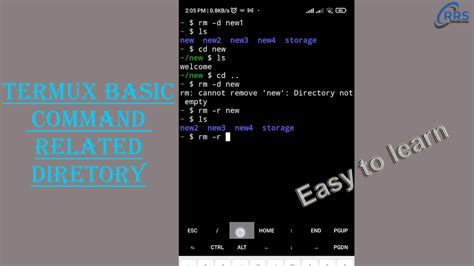 how to change directory in termux