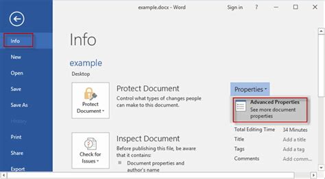 how to change document name in word on mac