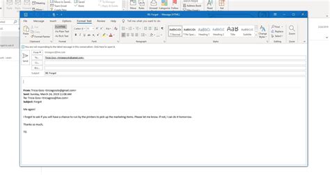 how to change email format from plain text to html outlook