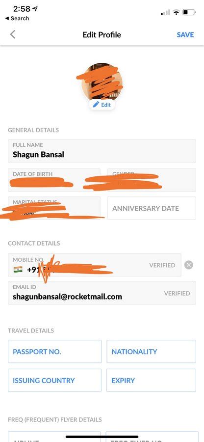 how to change email id in makemytrip india