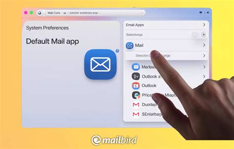 how to change email on mac mail app