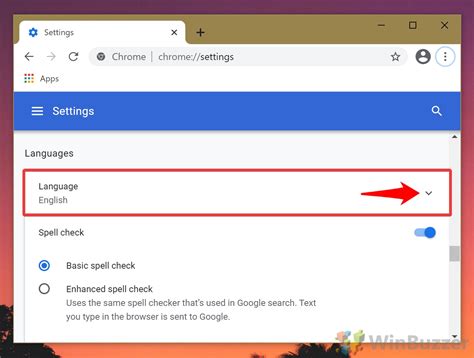 how to change english language in google chrome browser