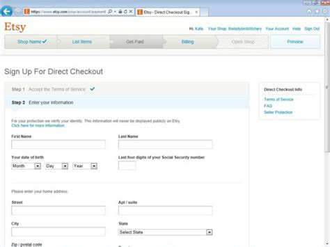 how to change etsy payment method to paypal