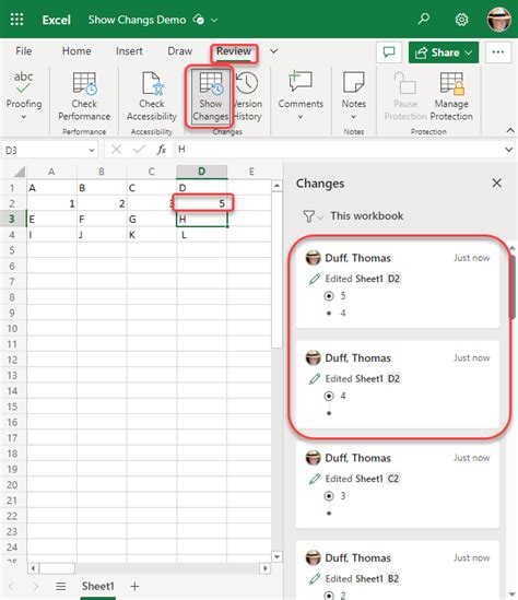 how to change excel appearance