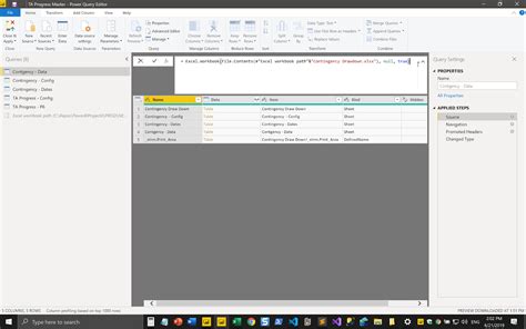 how to change excel file path in power bi