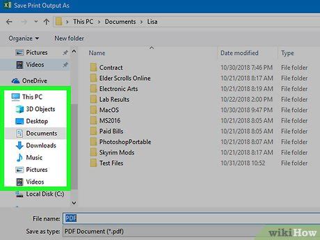 how to change file to pdf on windows