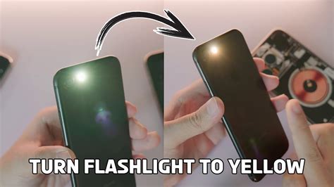 how to change flashlight color on iphone 13