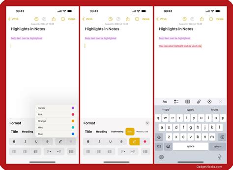 how to change font color in apple notes