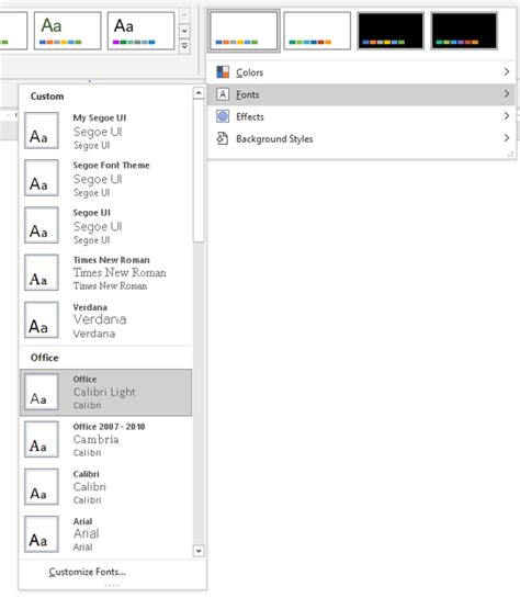 how to change font color of all slides in powerpoint
