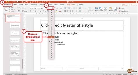how to change font color on all slides in powerpoint 2016