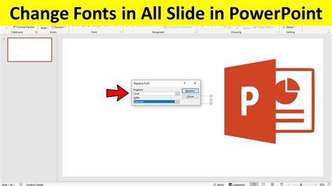 how to change font for all slides in powerpoint online
