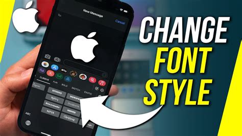 how to change font in numbers on iphone