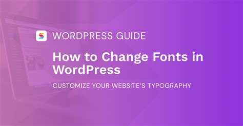 how to change font in wordpress blog post