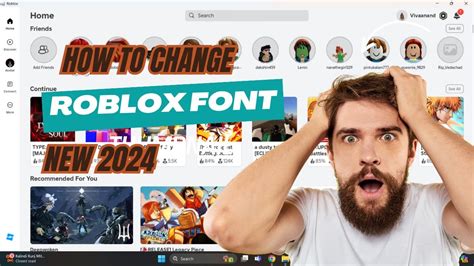 how to change font on roblox 2025