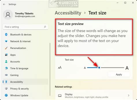 how to change font size in cmd windows 11