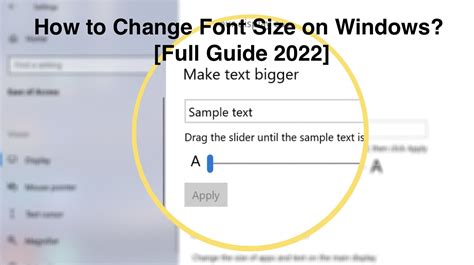 how to change font size in post it notes