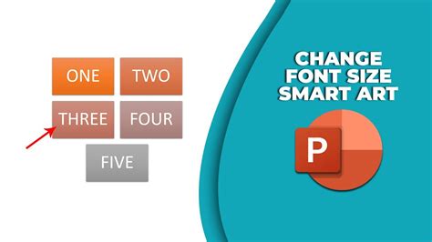 how to change font size in powerpoint smartart