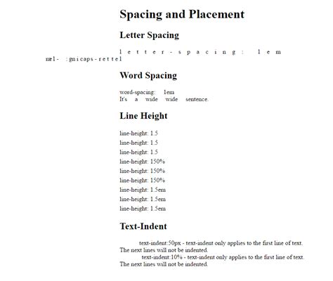 how to change font spacing in css