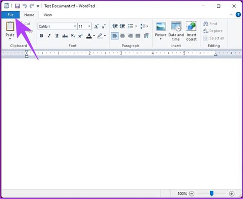 how to change format in wordpad
