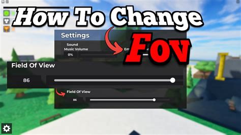 how to change fov in evade roblox pc