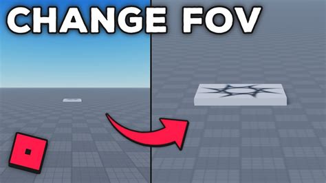 how to change fov roblox studio