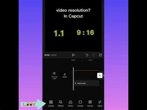 how to change frame size in capcut mobile