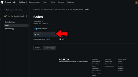 how to change gamepass price roblox studio