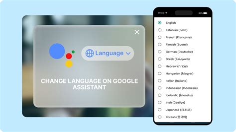 how to change google assistant language in english