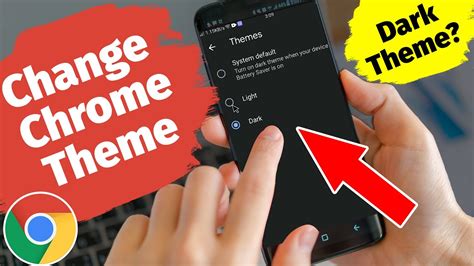 how to change google theme on mobile