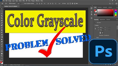 how to change grayscale to color in photoshop