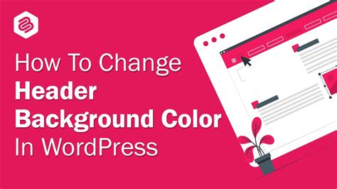 how to change header background color in wordpress