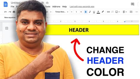 how to change heading color in google docs