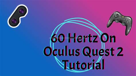 how to change hertz in gorilla tag oculus quest 2