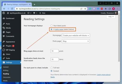 how to change home page title in wordpress