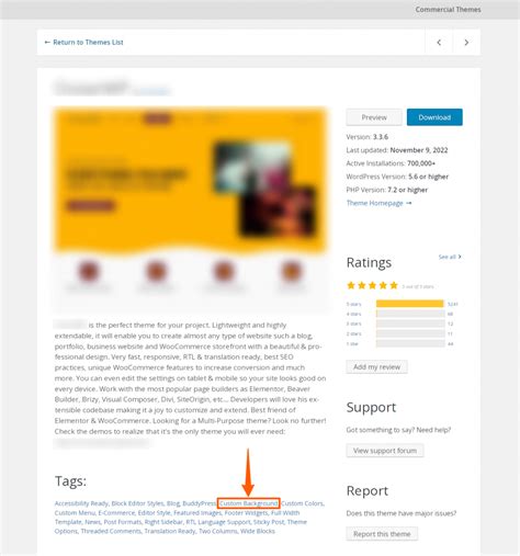 how to change homepage background image in wordpress