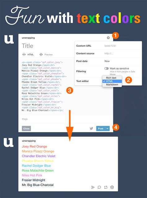 how to change html text in css