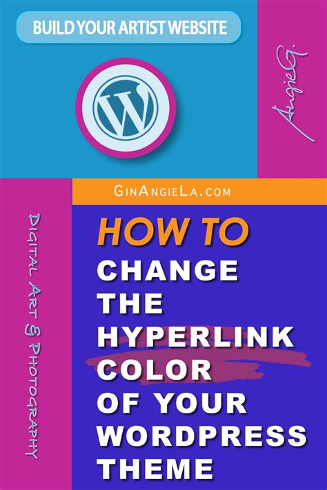 how to change hyperlink color in wordpress elementor
