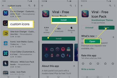 how to change icons on android reddit