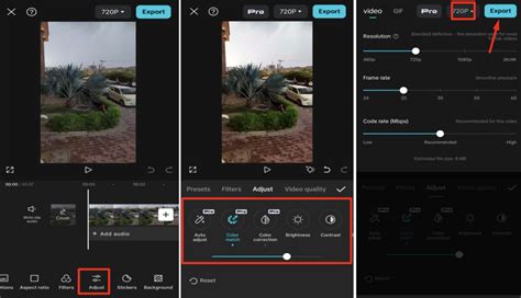 how to change image color in capcut
