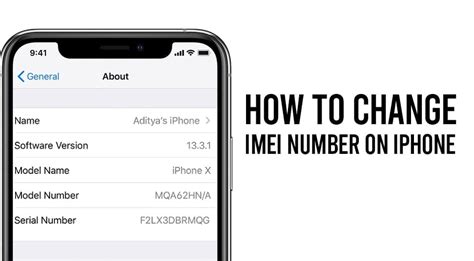 how to change imei number on iphone 12